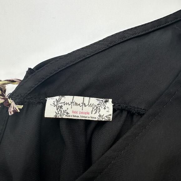 NWT Free People Intimately She's a Natural Bodysuit in Black Size Small - Picture 12 of 15